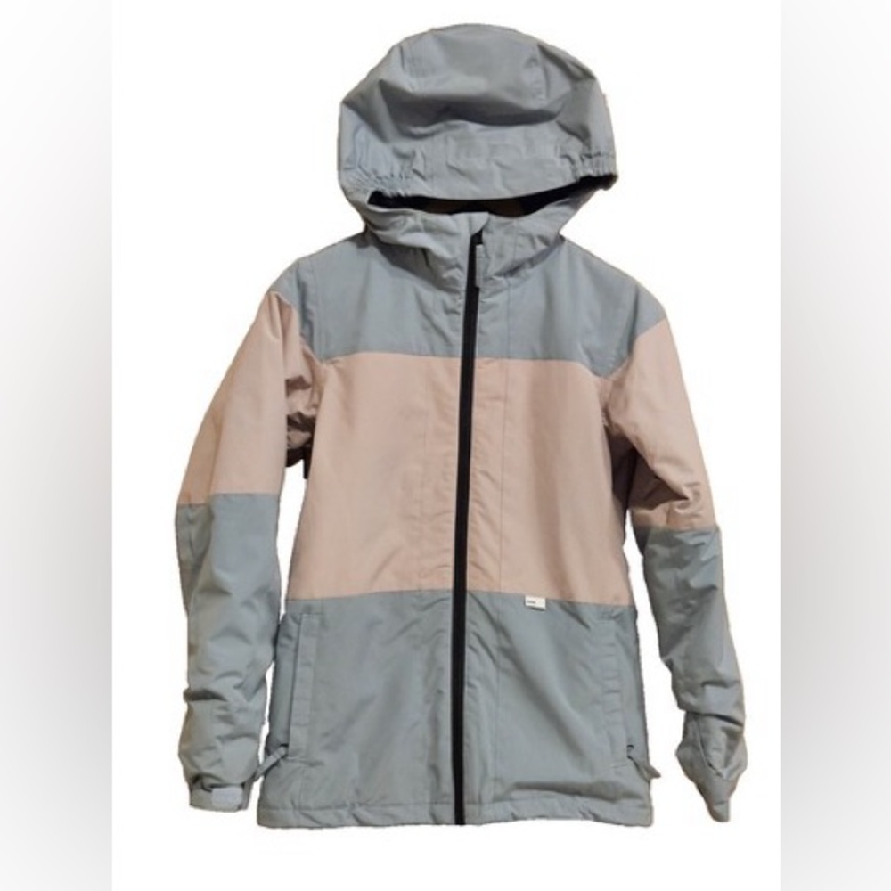 Ride Youth Outerwear Colorblock Snowboard Snow Ski Insulated Hooded Jacket, XL